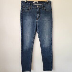 Free People Women’s Size 27 Skinny Jeans Medium Wash Stretch Denim